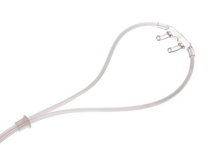 Softech Plus - Nasal Cannula Continuous Flow Adult Curved Prong / NonFlared Tip - HUD1870