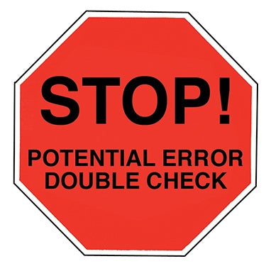 Pre-Printed Label