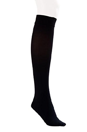 JOBST Opaque - Compression Stocking Knee High Small Black Closed Toe - 115200