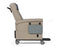 Ascent XL 660 Series - Bariatric Transport Manual Recliner Iced Mint Vinyl 4 Inch Casters - 660T26-TS7
