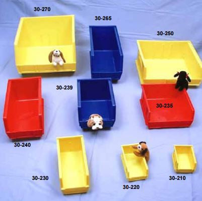 Healthmark Industries Storage Bin Yellow Polypropylene 7.38 X 4.12 X 3 Inch - 30-220 YL