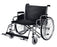 Merits Health Products Bariatric Wheelchair Desk Length Arm Removable Arm Style Composite Mag Wheel Black Upholstery 26 Inch Seat Width - N572FMDZMU0