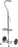 Drive Medical Drive Dual Oxygen Cylinder Cart Size D / E - 13001SV-2