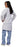 Fashion Seal Uniforms Lab Coat White Medium Long Sleeves Knee Length - 444-