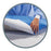O&M Halyard Inc H400 HALYARD* QUICK CHECK* Sterilization Wrap White / Blue 54 X 54 Inch Dual Layer SMS Polypropylene - 34146