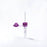 Ram Scientific Safe-T-Fill Capillary Blood Collection Tube Whole Blood Tube K2 EDTA Additive 2.1 X 113 mm 150 µL Purple Attached Cap Plastic Tube - 77052
