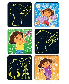 Medibadge Disney 75 Per Unit Dora - Star Catcher Glow-In-The-Dark Sticker - 1451P