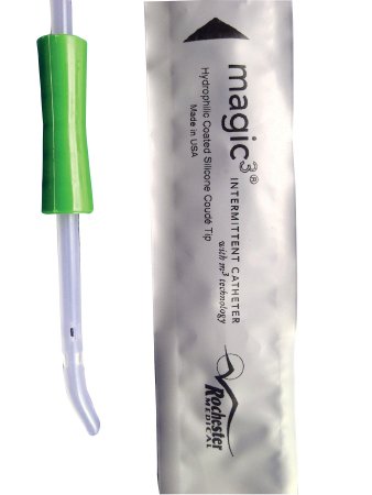 Bard Magic3 Urethral Catheter Coude Tip Hydrophilic Coated Silicone 14 Fr. 16 Inch - 50614