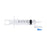 Medline - Irrigation Syringe 60 mL Bulk Pack Catheter Tip Without Safety - DYK70642W