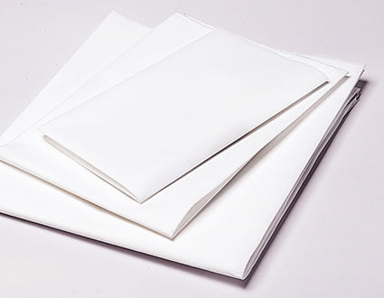 The Pillow Factory Division Advent Stretcher Sheet Flat 40 X 84 Inch White Cellulose 70% / Polyester 30% Disposable - 30000