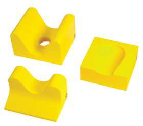 Alimed AliMed Protecta-Coat Head and Neck Positioner Set 7 W X 10-3/4 D X 6 H Inch Foam Freestanding - 936739