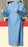 Cardinal Astound Non-Reinforced Surgical Gown with Towel X-Large / X-Long Unisex AAMI Level 3 Sterile Blue - 95995