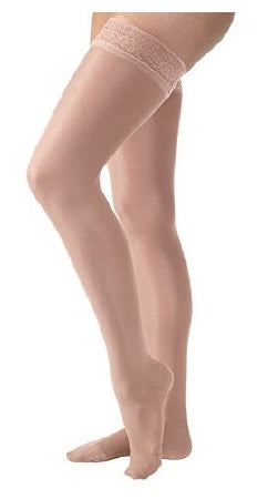 JOBST Ultrasheer - Compression Stocking Thigh High Large Honey Closed Toe - 119528