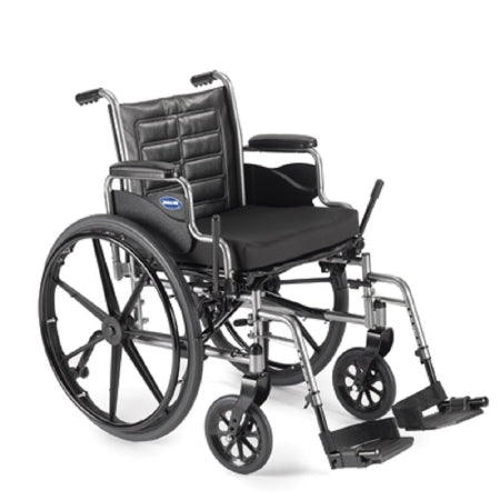 Invacare Tracer EX2 Wheelchair Dual Axle Desk Length Arm Padded, Removable Arm Style Mag Wheel 16 Inch Seat Width 250 lbs. Weight Capacity - TREX26RP/T94HEP