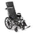 Invacare Tracer SX5 Recliner Reclining Wheelchair Dual Axle Desk Length Arm Padded, Removable Arm Style Mag Wheel 18 Inch Seat Width 250 lbs. Weight Capacity - TRSX5RC8P