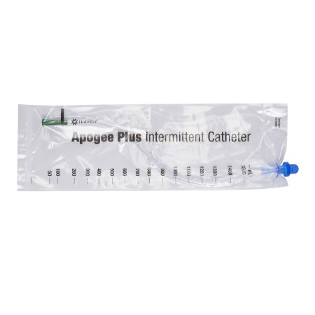 Apogee - Intermittent Closed System Catheter Straight Tip / Firm 14 Fr. Without Balloon PVC - B14F