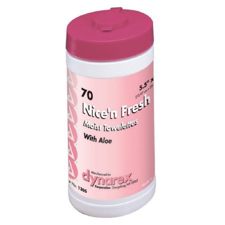 Nice'n Fresh - Personal Wipe Canister Ethyl Alcohol Lavender Scent 18 Count - 1305