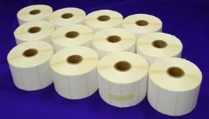 CompuGroup Medical Blank Label Printer Label Without Legend White - 9100AC.01