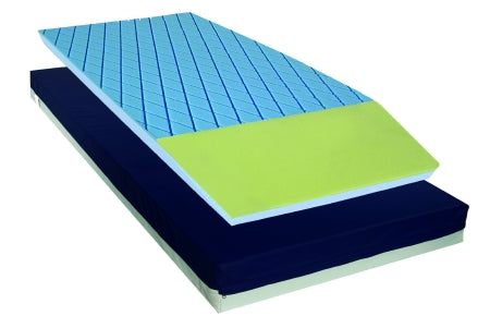 Drive Medical Gravity 8 Deluxe Bed Mattress Pressure Redistribution 36 X 76 X 6 Inch - 15886