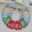 Dynarex Soft Sole Slipper Socks Small Red Ankle High - 2180