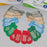 Soft Sole - Slipper Socks Youth Small Red Ankle High - 2180