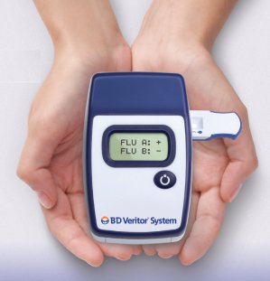 BD Primary Care BD Veritor System Control Swab Set 10 Flu A+B Control Swab Sets For Reader and Flu A+B Test - 256051