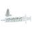 Korc - Oral Medication Syringe 10 mL Bulk Pack Catheter Tip Without Safety - 67007BC