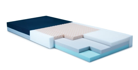 Graham-Field Simmons Clinical Care S400 Series Bed Mattress Non-Powered Pressure Redistribution 35 X 80 X 6 Inch - C400B-3580