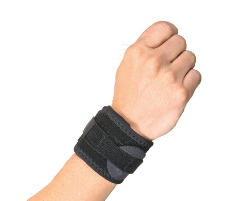 "Squeeze" Ulnar Compression Wrap - Wrist Support Wraparound / Wristlet Neoprene Left or Right Wrist Black One Size Fits Most - 2801