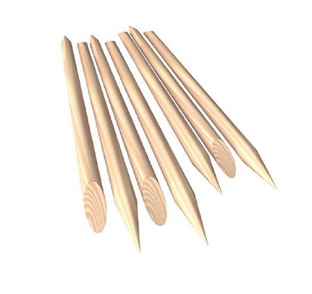 Dynarex Manicure Stick 4.5 Inch Wood - 4897