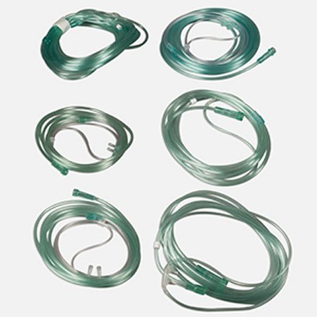 Mada Medical Products Soft-Touch Nasal Cannula Adult Curved Prong / Non-flared Tip - 1325-7