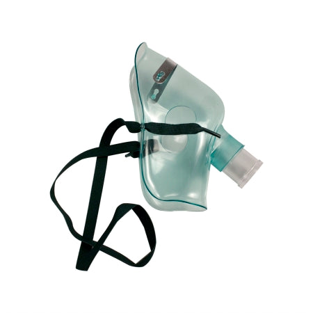Dynarex Aerosol Face Mask Short Style Adult User One Size Fits Most Adjustable Nose Clip / Elastic Strap - 5402
