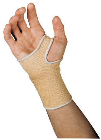 Scott Specialties Wrist Support Cotton / Elastic Left or Right Hand Beige X-Large - SA1361XL