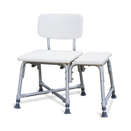 Guardian - Bariatric Bath Transfer Bench Without Arms 16 to 20 Inch Seat Height 550 lbs. Weight Capacity - MDS86952XW