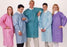 Long Sleeves Knee Length Lab Coat