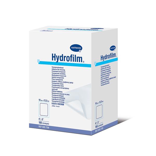 Hartmann USA Dressing Transparent Hydrofilm Plastic 4X5" Strl Adhesive Transparent Lf 100/Bx - 685758