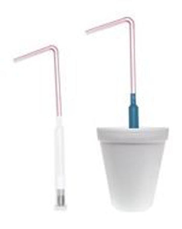 Alimed SafeStraw Straw Holder White - 83007