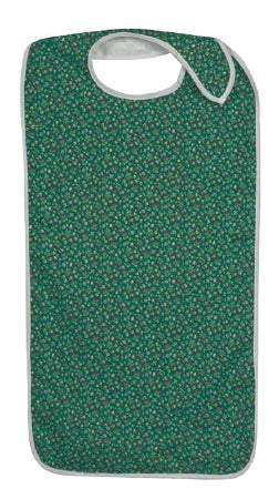 Mabis Healthcare Bib Hook and Loop Closure Reusable Polyester / Cotton - 532-6029-7100