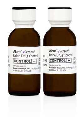 iScreen - Urine Chemistry Control Kit Drug Screen Positive Level / Negative Level 2 X 20 mL - 88005
