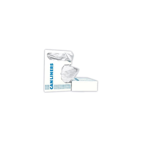 Saalfeld Redistribution Heritage Trash Bag Refuse Duty 12 - 16 gal. Clear LLDPE 0.35 Mil. 24 X 32 Inch Twist Tie Flat Pack - H4832RC