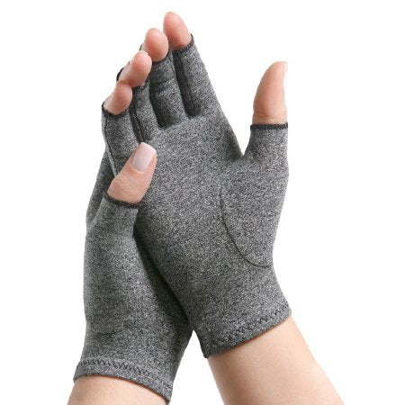 IMAK Compression - Arthritis Glove Open Finger Small Over-the-Wrist Length Hand Specific Pair Cotton / Lycra - A20170