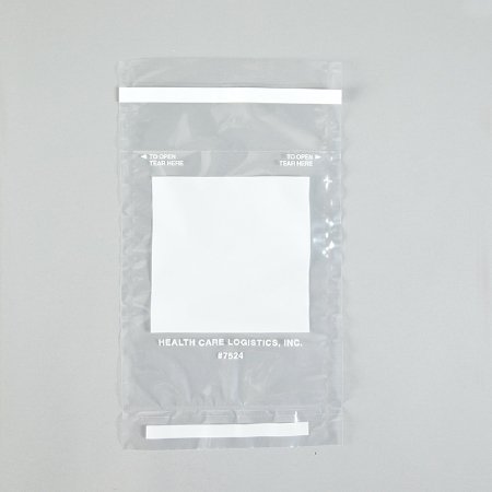 Health Care Logistics Self-Sealing Bag 6 X 10 Inch Plastic Clear - 7524