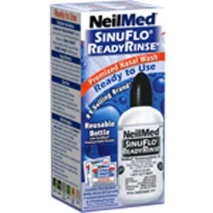 Neilmed SinuFlo ReadyRinse - Saline Nasal Rinse Kit 0.65% Strength 8 o ...