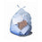 Heritage Bag Company Bag Trash 60Gal Hdpe 22Mic Heavy-Duty 6/Roll 25 Rolls 38X60" Natural 150/Case - Z7660WN R01