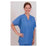 Encompass Group Shirt Scrub Super-Soft Evolution Unisex Large True Blue 60/Ca - 9653