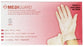 MediGuard - Exam Glove Small NonSterile Vinyl Standard Cuff Length Smooth Clear Not Chemo Approved - MSV511