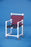 IPU IPU Shower Chair ipu Fixed Arm PVC Frame Mesh Back - SC200-OS-FS