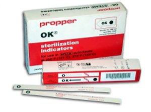 Propper Manufacturing OK Sterilization Chemical Indicator Strip Steam 4 Inch - 26410100