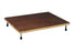 Fabrication Enterprises Fabrication Powder Board 30 X 7 X 40 Inch Walnut - 10-1120