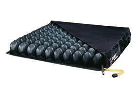 Crown Therapeutics Roho Low Profile Seat Cushion ROHO Low Profile 18 W X 16 D X 2 H Inch Neoprene Rubber - 1R109LPC